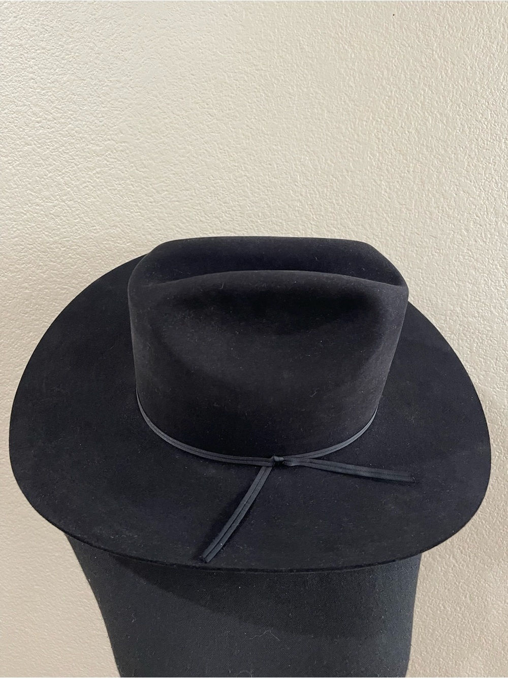 Bailey 4X beaver long oval black cowboy hat XXXX beaver